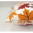 thumbnail image 2 of Autumn Decorations Fall Porch Outdoor Throw Pillow Covers Décor Maple Leaves Farmhouse Cushion Cases 18 x 18 Inch Set of 2 for Home Couch Sofa Patio Bench - Maple Leaves, 2 of 6