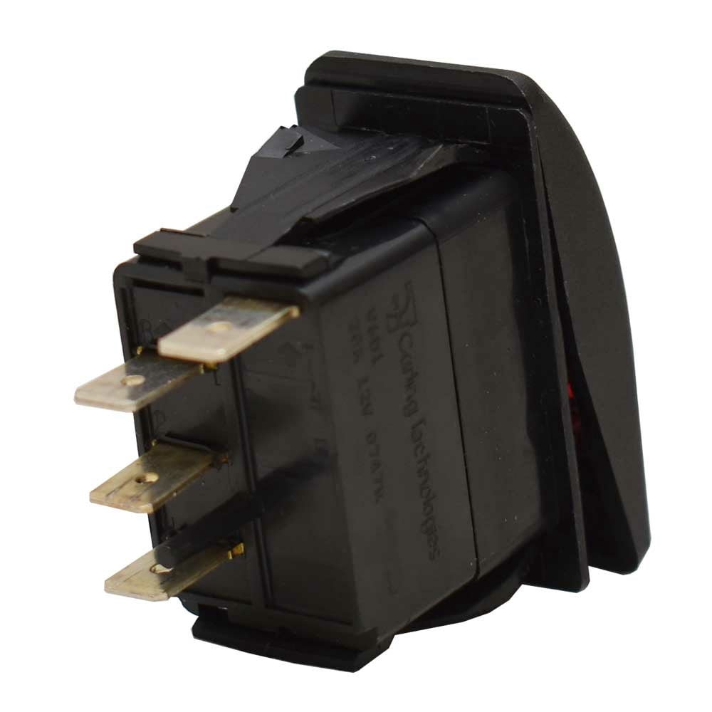 Carling On/Off/On Contura II Boat Rocker Switch | Nav / Anch 4-Spade