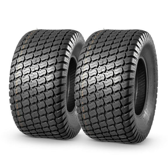 Set of 2 MaxAuto 26x12-12 26x12x12 Turf Tires for Lawn & Garden Mower,4 Ply Tubeless