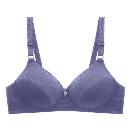 eileial Bras for Women Woman s Balconette Bras No Rims Daily Bra Blue 42