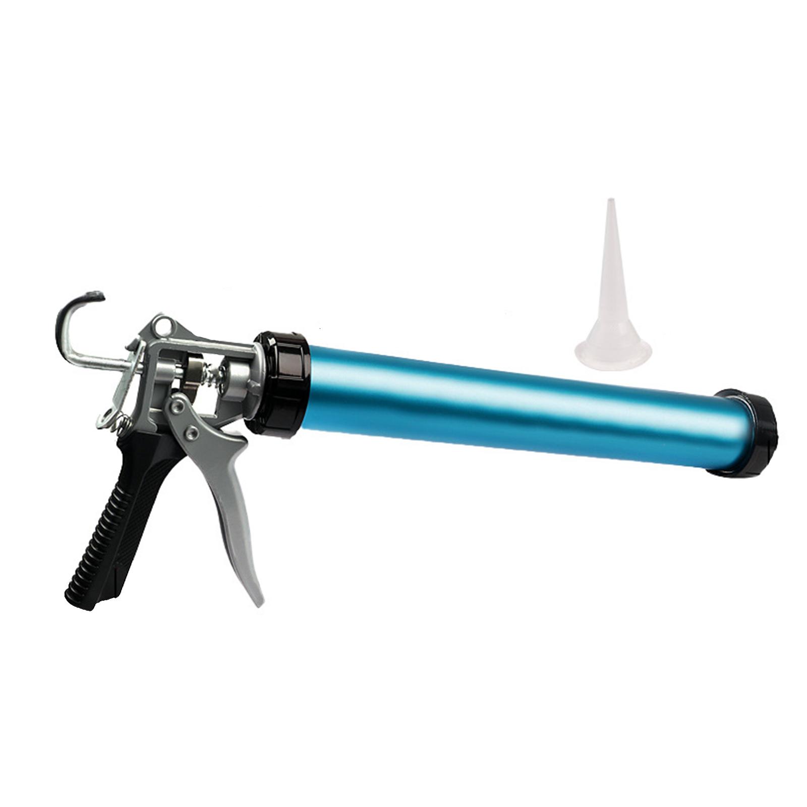 DAFEIKE Epoxy Gun – Dual Component Manual Caulking Gun For 200mL Cartridges, 1:1 & 2:1 Mix Ratio, Heavy Duty Metal, Orange