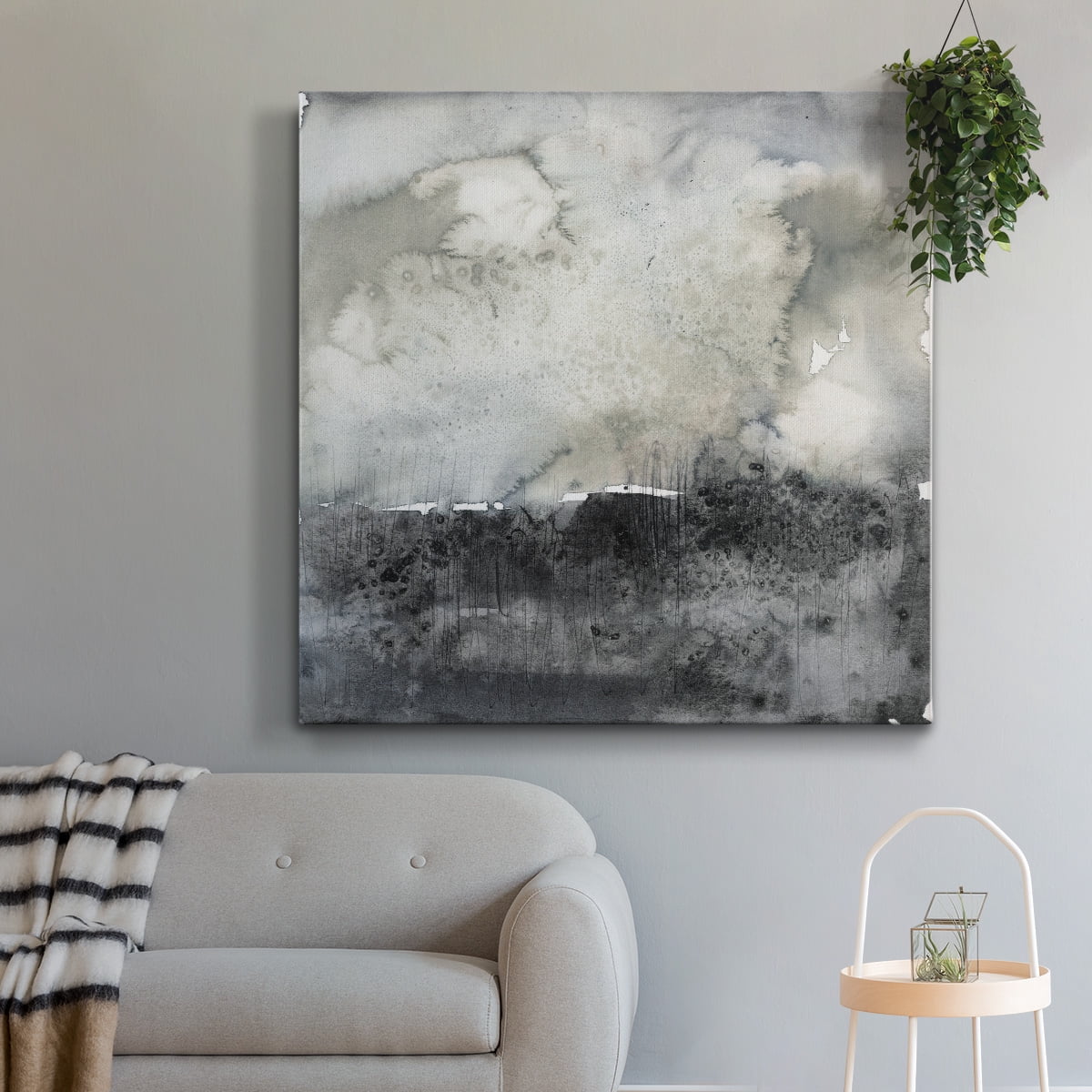 Wexford Home Salted Horizon II-Premium Gallery Wrapped Canvas, 32" x 32" - Ready to Hang