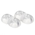 thumbnail image 4 of Tapón De Puerta, 4 Piezas De Amortiguador De Pared De Puerta De Piso Autoadhesivo Para Baño Para Oficina LHCER Acrylic Door Stopper, 4 of 8