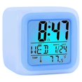 thumbnail image 1 of Alarm Clock Digital Travel for Bedroom Boy Girl,Small Desk Bedside Clocks,Display Time/Date LED Nig, 1 of 5