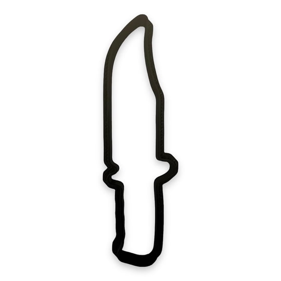 Hunting Knife Cookie Cutter with Easy Push Design (5.5 inch)