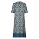 thumbnail image 4 of ICHUANYI Clearance Women's Summer Casual Printing Short Sleeve Dress Short Sleeve Round Neck Ankle Dress(Green, XL) ICHUANYI WER2023080912126, 4 of 5