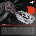 thumbnail image 2 of A-Premium Brake Caliper Assembly Compatible with Acura TL 2004-2008 Front Side 2-PC Set, 2 of 9