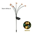 thumbnail image 2 of Solar Light No Wiring Required High Conversion Solar Powered High-Brightness Ornamental Home Improvement IP65 Waterproof LED Solar Garden Bee Light Party Decor-Warm White,A, 2 of 8