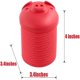 thumbnail image 5 of Colador y recolector de grasa TUNC Rojo Silicona 1 taza, 5 of 5