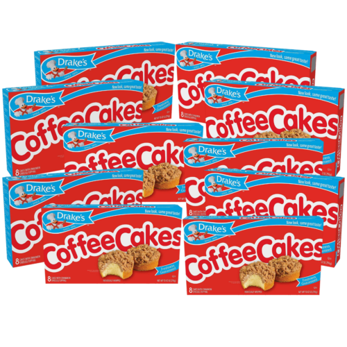 Drake's Coffee Cakes, 80 Individually Wrapped Breakfast Pastries