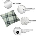thumbnail image 4 of BANET  Buffalo Check Decorative Throw Pillow Covers, Farmhouse Plaid Cushion Covers Rustic Retro Decor for Couch Sofa Living Room White, 4 of 5