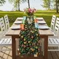 thumbnail image 4 of Table Runners 72 Inches Long Dress Scarves, Lemons Farmhouse Kitchen/Dining Table Runner, Coffee Tablerunners, Summer Botanical Watercolor Elegant Pastoral 18x72 Inch, 4 of 9