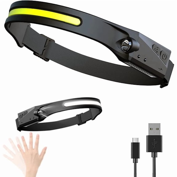 Rechargeable headlamp perfect for running