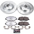 thumbnail image 3 of PowerStop Front Z36 Truck & Tow Carbon-Fiber Ceramic Brake Pad and Drilled and Slotted Rotor Kit Fits: LAND ROVER Select Models K4615-36, 3 of 9