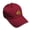 Burgundy, variant on Soft Baseball Hat Embroidered Dad Hat Master Parachutist Embroidery Men & Ladies Baseball Cap Cotton Burgundy Design Only