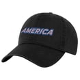thumbnail image 4 of America Dad Hat - Patriotic Baseball Hat with Flag Color Embroidery - 100% Cotton Cap (NavyBlue), 4 of 10