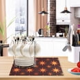 thumbnail image 6 of Dish Drying Mat Microfiber Kitchen Dish Pad Counter Absorbent Drainer Rack 12"x18" Red Stars, 6 of 6