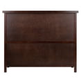 thumbnail image 5 of Contemporary Home Living 43.75" Teak Brown Contemporary Buffet Cabinet, 5 of 8