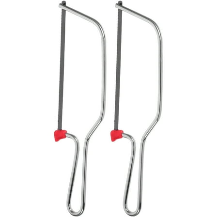 PENIKOKO 2-Pack Mini Steel Meat Cutting Saw Hand Tool for Woodworking and Outdoor Activities