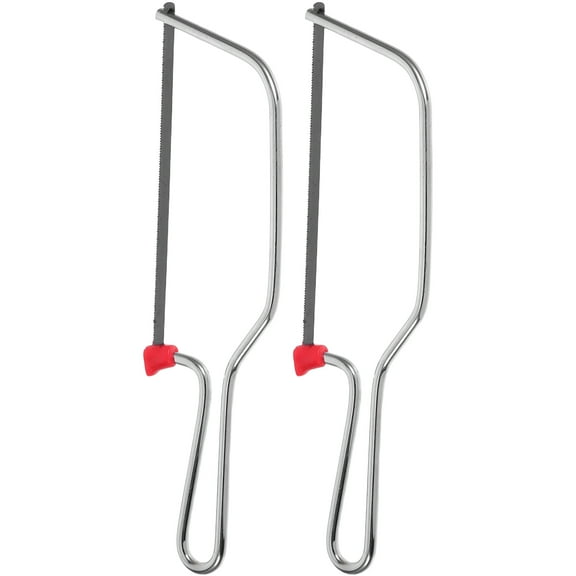 PENIKOKO 2-Pack Mini Steel Meat Cutting Saw Hand Tool for Woodworking and Outdoor Activities