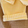 thumbnail image 4 of HFHAPW Kids Girls Pajamas Set Long Sleeve Button Down Pjs Sleepwear Loungewear 2 Piece Set for Daily,5-6 Y, 4 of 4