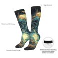 thumbnail image 6 of Salouo Enchanted Forest Skull Path Print Women's Men's Ankle Socks 1-pack Casual Athletic Socks for Unisex Adult Moisture-Wicking Socks for Daily Wear/Running/Sport, 6 of 8