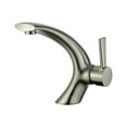 thumbnail image 2 of Bellaterra Home Bilbao Single Handle Bathroom Vanity Faucet with Overflow Drain in Black, 2 of 3