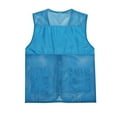 thumbnail image 4 of Taqqpue Men's Casual Lightweight Outdoor Mesh Vest Solid Color Work Fish Photo Travel Vest Outerwear Sleeveless Jacket for Running Golf Hiking Travel with Multi Pockets, 4 of 8