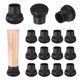thumbnail image 1 of Uxcell 16-Pack Protectores de Piso para Patas de Silla, Copas de Silicona Redondas de 0.78"-1", 1 of 1