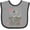 Heather and Black, variant on Inktastic Oma and Opa Love Me Boys or Girls Baby Bib