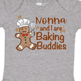 thumbnail image 4 of Inktastic Nonna and I Are Baking Buddies Boys or Girls Baby Bodysuit, 4 of 5