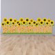 thumbnail image 3 of 2 piezas de pegatinas de pared decorativas autoadhesivas YONGSHENG girasol, 3 of 5