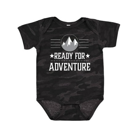 

Inktastic Ready for Adventure Hiking Camping Gift Baby Boy or Baby Girl Bodysuit