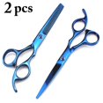 thumbnail image 3 of 2 Pairs 6in Hair Scissors Professional Haircut Shears Haircut Scissors for Home, 3 of 10