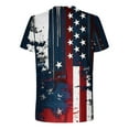 thumbnail image 3 of Up to 65% Off! Fmbrln Mens Plus Size 4th of july T-Shirts Fashion Short Sleeve Crew Neck Casual Loose Independence Day Print Tops Comfy Patriotic Tees, 3 of 4