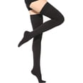 thumbnail image 1 of HAHDAXIA Bas de Compression Cuisse Femmes Hommes, 30-40 mmHg, Bout Fermé, 1 of 7
