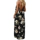 thumbnail image 1 of TaTaai Casual Loungewear Dress for Women Spaghetti Strap Backless Printed Loose Fit Long Maxi Dress Sleeveless Solid Color Soft Comfortable for Summer Gift, 1 of 9