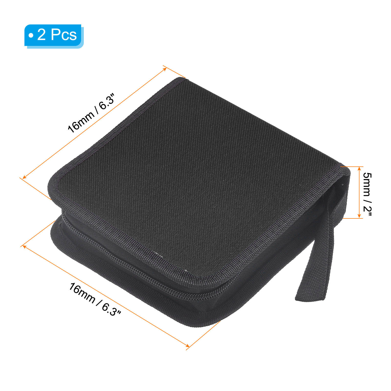 Unique Bargains Durable CD and Disk Storage Dividers Organizer for Media Black