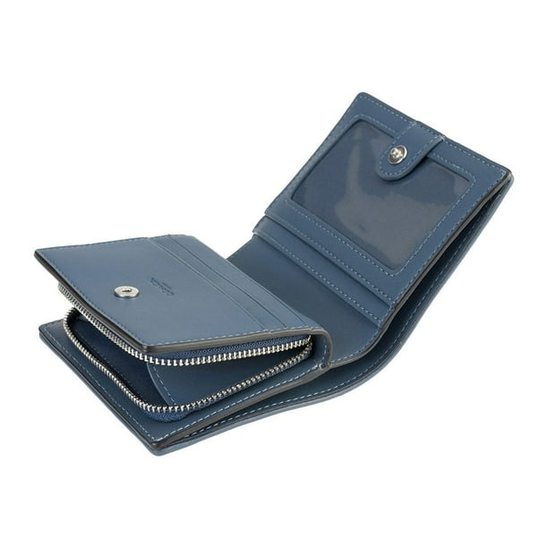 折りたたみ財布 Coach CAP07 CAP13 Snap Wallet DENIM Coach Women's Medium Snap Wallet in Signature Jacquard
