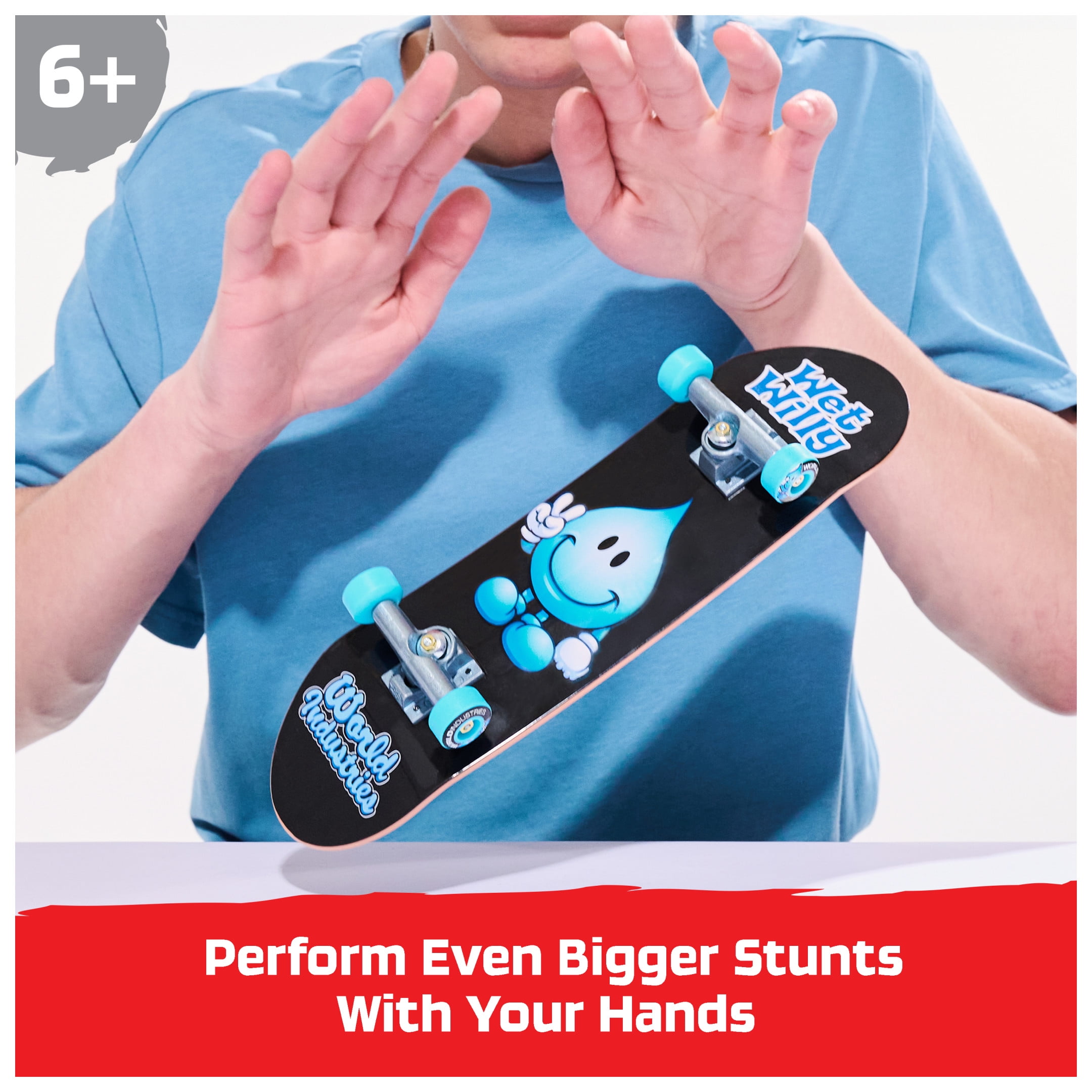 Tech Deck, World Industries Handboard Mini Skateboards, Kids Toys for Ages 6 and up