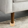 thumbnail image 4 of VERDANVERSE 4Pcs Khaki Wood Riser for Chair Leg Extenders for Height 5cm Height Increase, 4 of 8