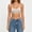 Beige, variant on No Underwire Bras for Women Seamless Wirefree Basic Spaghetti Strap Full Coverage Cotton Bralette Breathable Smooth Everyday Comfortable Bra