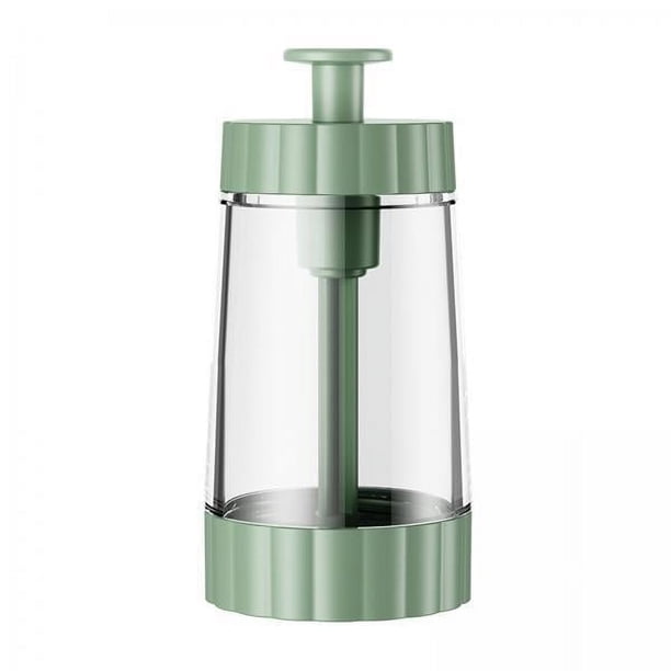 6x Contenedor de pimienta Botella de condimento de medición Cuantitativo preciso Cocina sellada Debe tener salero para comino en polvo Azúcar Camping 6 piezas