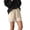 Glisme Beige201, variant on Glisme Casual Shorts For Women Fashion Casual Shorts With Lace Trim Design High Waist Wide Leg Autumn Comfortable Soft Stretch Pant Black Trousers Athletic Fit