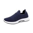 thumbnail image 2 of EKVAHL Men's Slip on Walking Shoes Light Breathable Non Slip Running Shoes Arch Support Casual Fashion Sneakers Mesh Workout Sports, 2 of 5