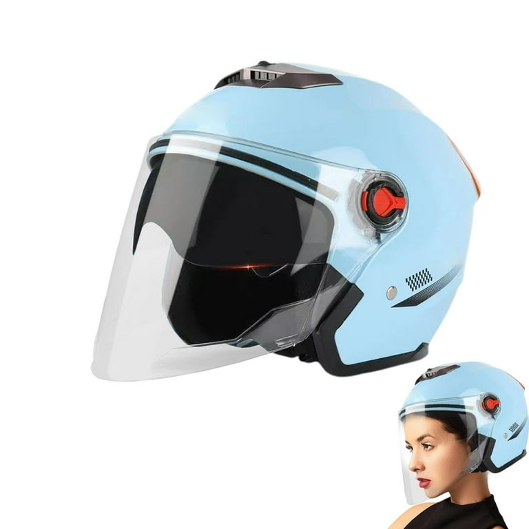 Open Face Motorcycle Helmet, Helmet Motorbike Adult, 3/4 Open Face Motorcycle Helmet, Helmet Motorbike Adult, 3/4
