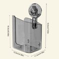 thumbnail image 3 of Dispensador Toallitas Montado en La Pared Con Soporte Ventosa para Baño (gris), 3 of 3