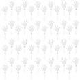 thumbnail image 1 of Baquetones ZCYSRLQIN, 48 unidades, de plástico blanco, 19 cm, para fiestas, 1 of 7