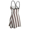 thumbnail image 5 of Aesthetic Purple Violet And White Vertical Slip Dress Dresses For Woman Fairy Dress, 5 of 6