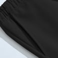 thumbnail image 4 of EOYWHK Workout Shorts for Men Built In Liner Relaxed Fit Men Gym Shorts Soft Lightweight Breathable Casual Activewear Daily Wear Outdoor Black, Size L, 4 of 9